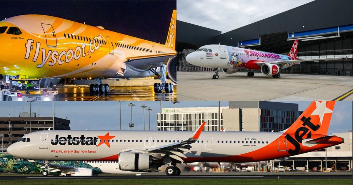 Scoot vs AirAsia vs Jetstar