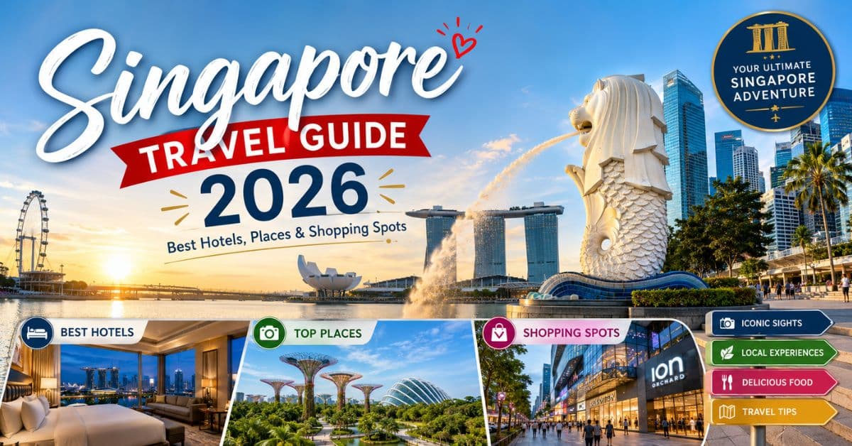 Ultimate Singapore Travel Guide 2026: Best Hotels, Places & Shopping Spots